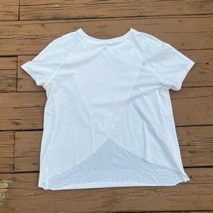 White Lululemon Tee